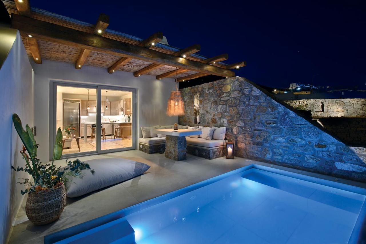 Ferienwohnung Vlia Mykonos Kalafatis Exterior foto