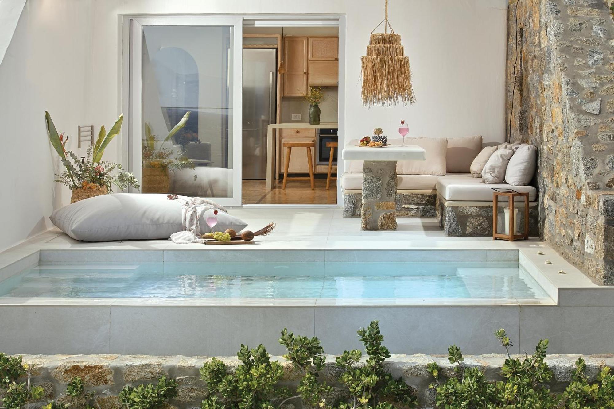 Ferienwohnung Vlia Mykonos Kalafatis Exterior foto