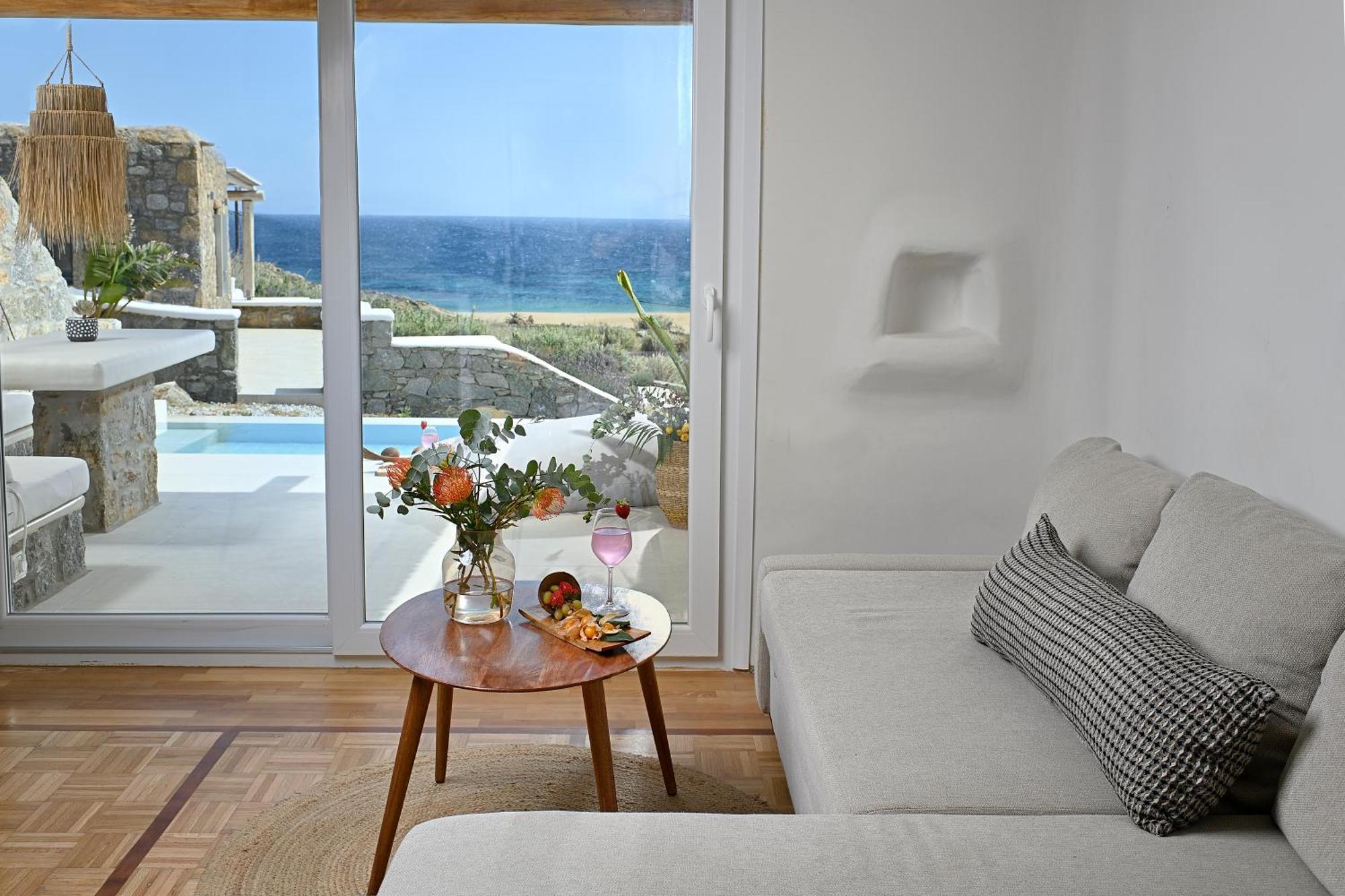Ferienwohnung Vlia Mykonos Kalafatis Exterior foto
